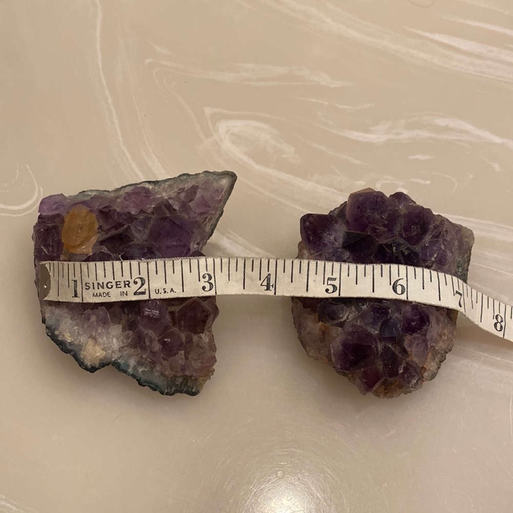 2 Amethyst Geodes - Picture 4 of 5